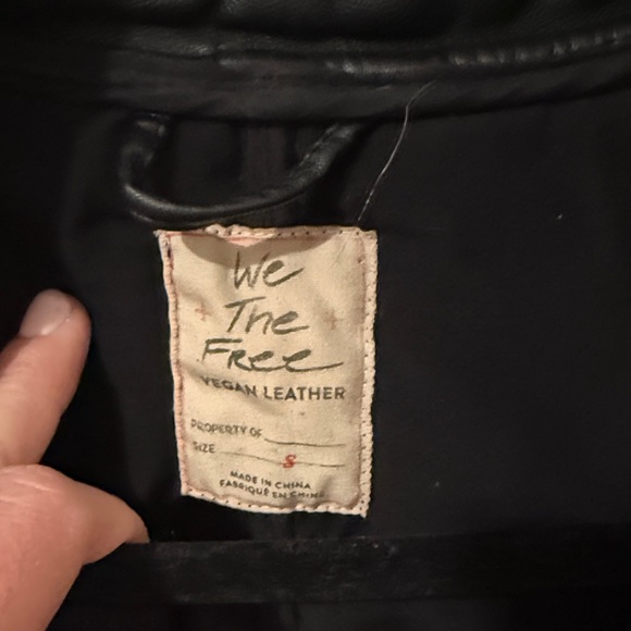 We The Free Vegan Leather Jacket - Picture 2 of 3